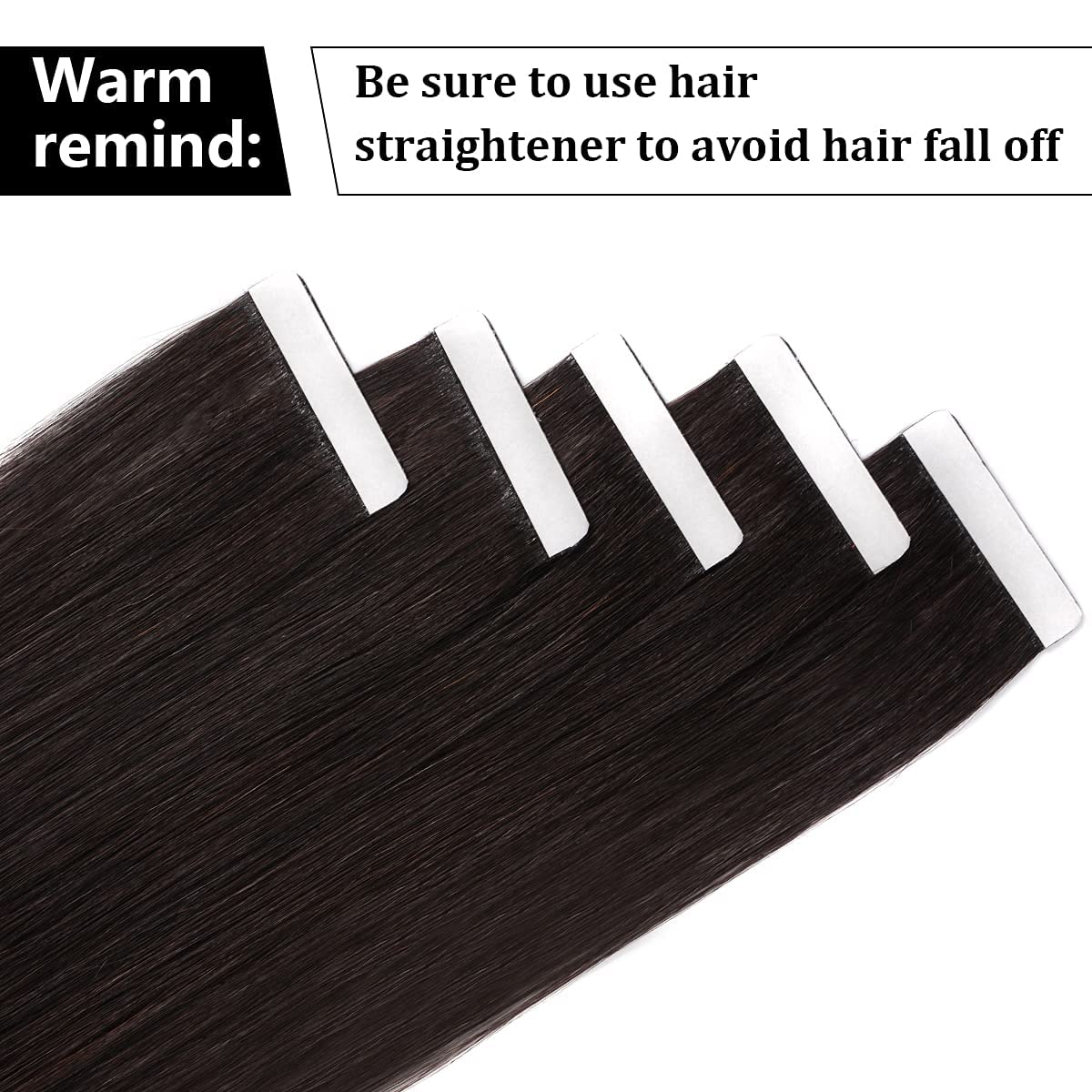 Lush Locks Human Hair Extensions Remy Tape Hair Extensions Double Volume