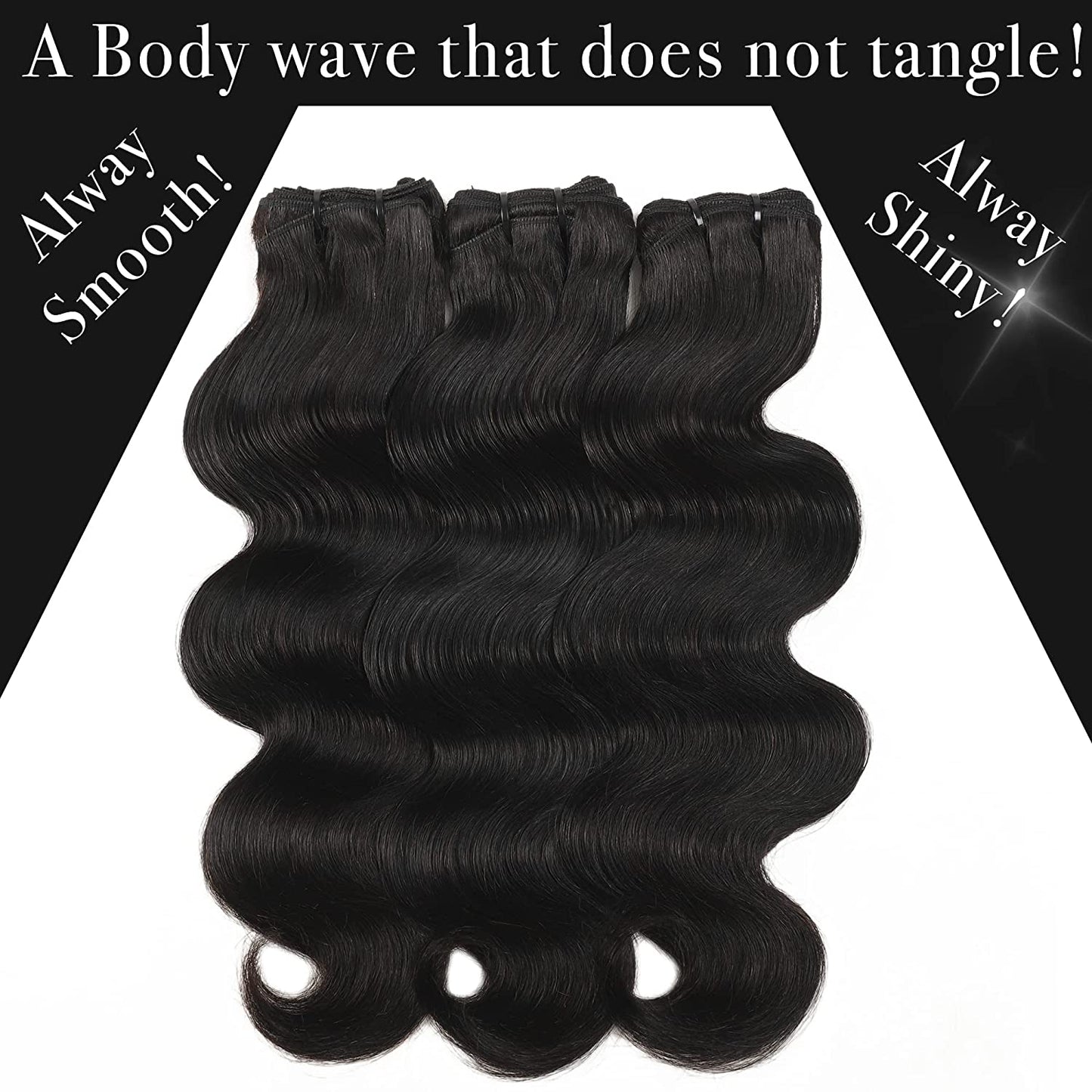 Lush Locks Body Wave RAW Human Hair Bundles
