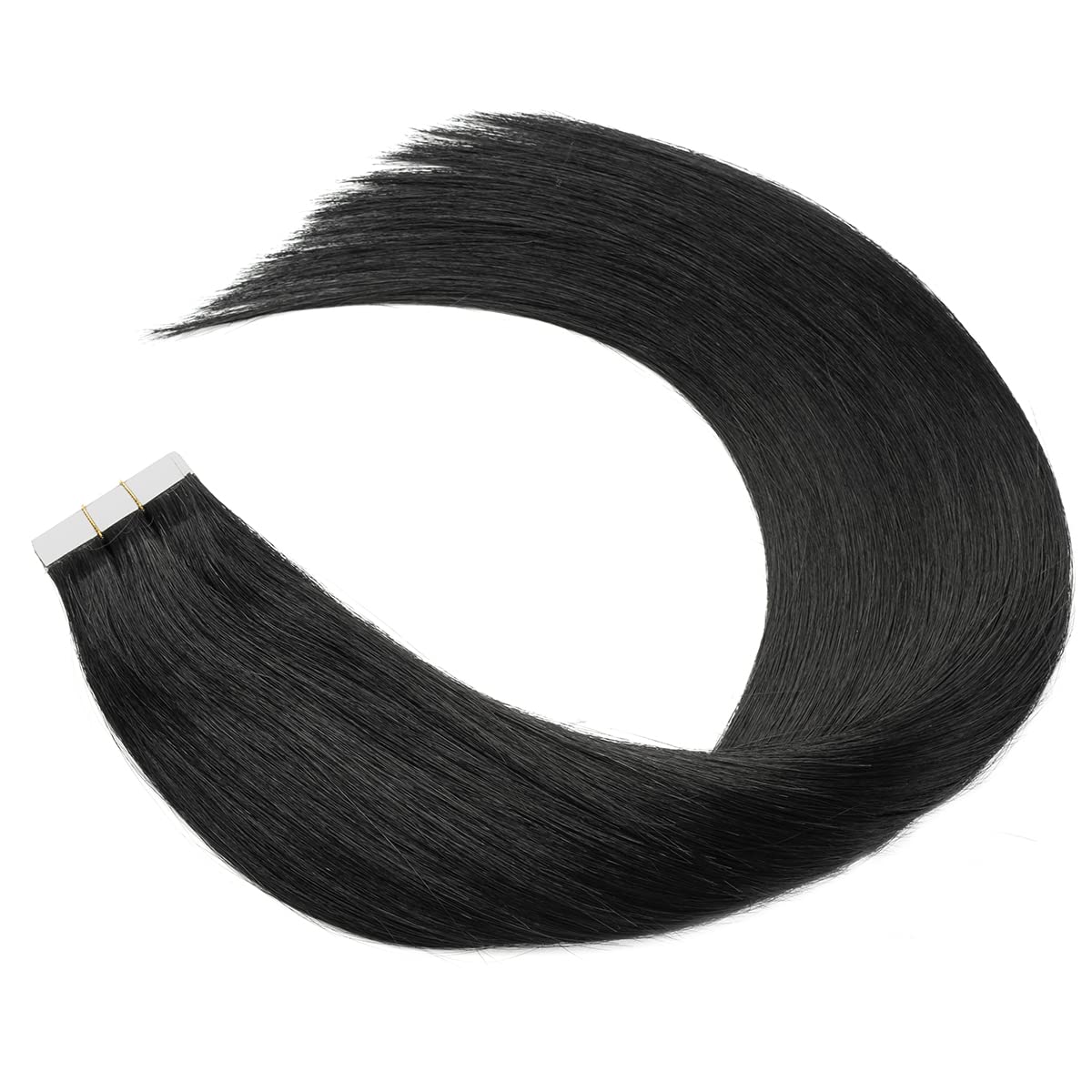 Thrift Bazaar'S Black Straight Hair Extension