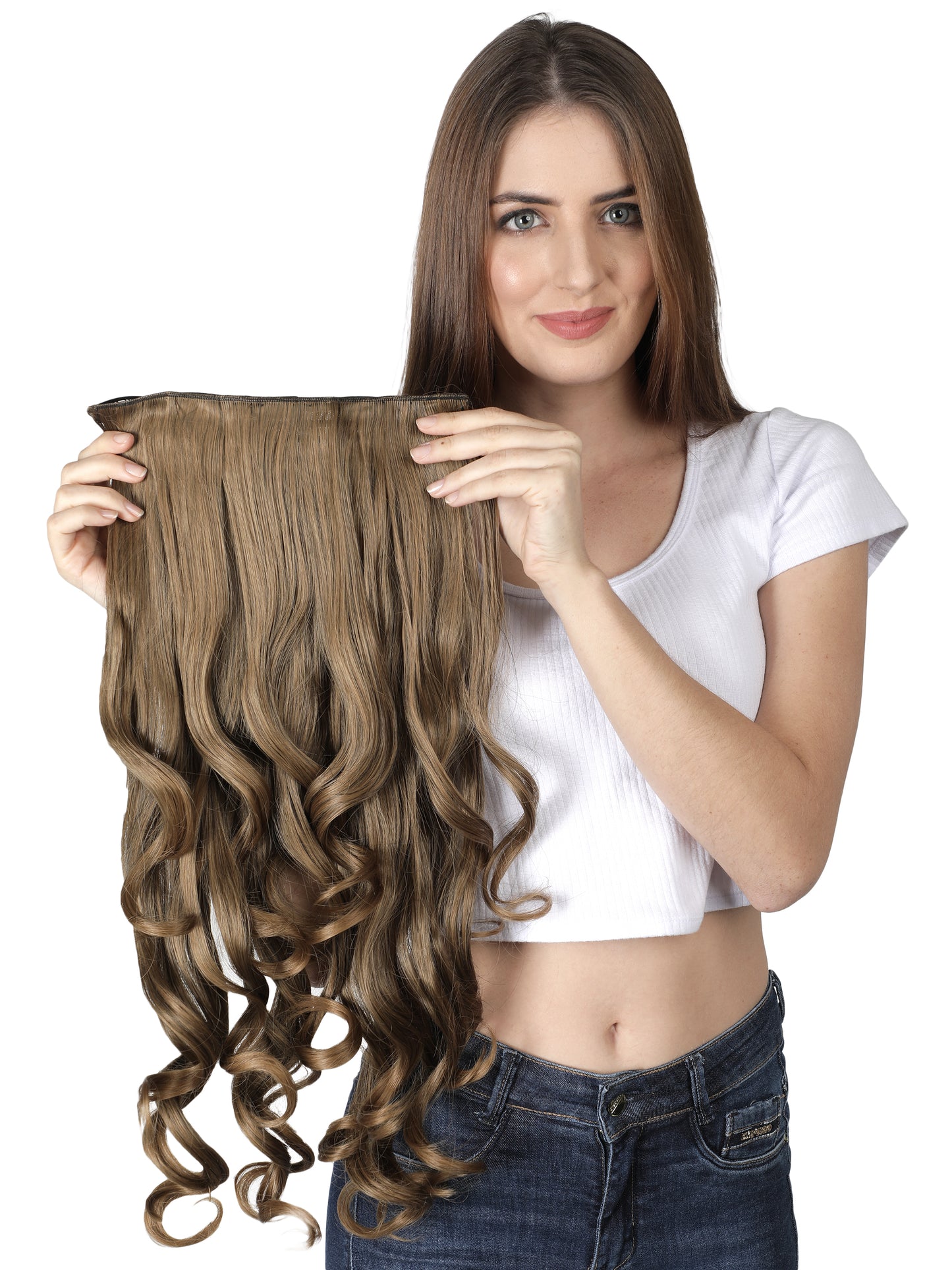 Lush Locks Highlight Synthetic Clip In Hair Extension