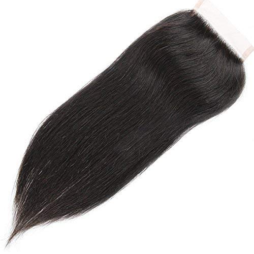 Lush Locks Straight Weave Frontal Lace Closure Human Hair Extensions